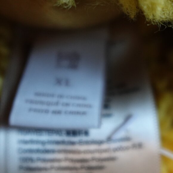 Scotch & Soda Ladies long reversible teddy jacket in yellow - Picture 14 of 16